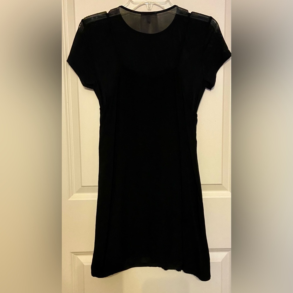 NWOT BLEUH Ciel Sz-S, Shear Dress-Short Sleeves & Tank Top Lined/Sewn-in, Comfy🎄